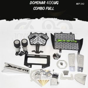 Dominar 400UG kit protector bomba trasera