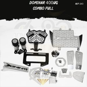 Dominar 400UG kit protector piñon sliders