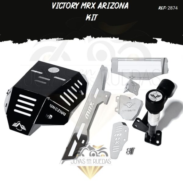 Victory MRX Arizona kit guarda cadena mordaza sliders