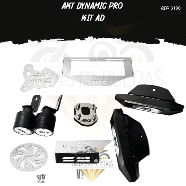 AKT Dynamic pro kit sliders trasero slider t0