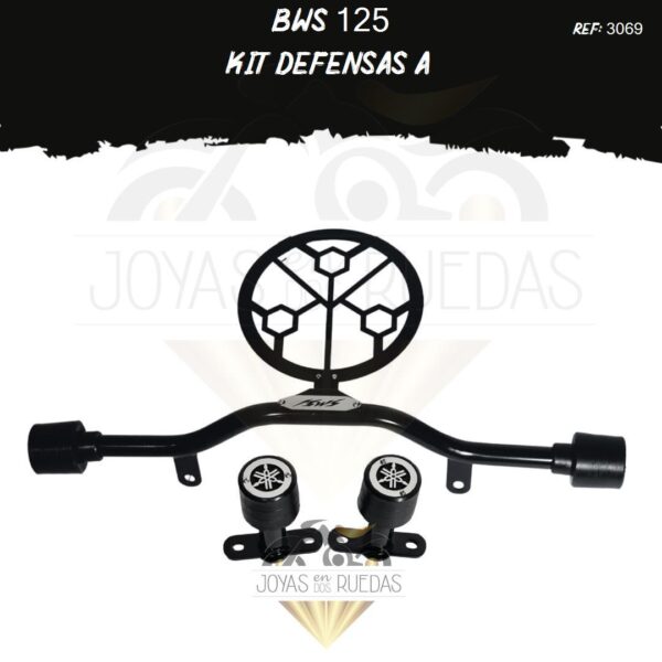 Bws 125 kit slider trasero slider tubular Lfarola