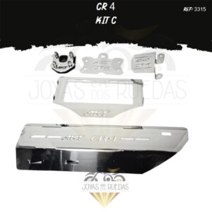 CR 4 kit protector exosto 7t lujo pata gato mordaza