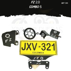 FZ 2.0 kit mordaza tapa salida exosto acutrax p