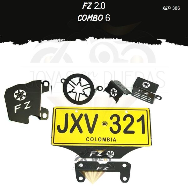 FZ 2.0 kit mordaza tapa salida exosto acutrax p