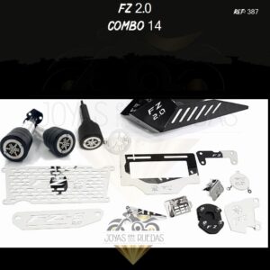 FZ 2.0 kit radiador t18 pechera quilla