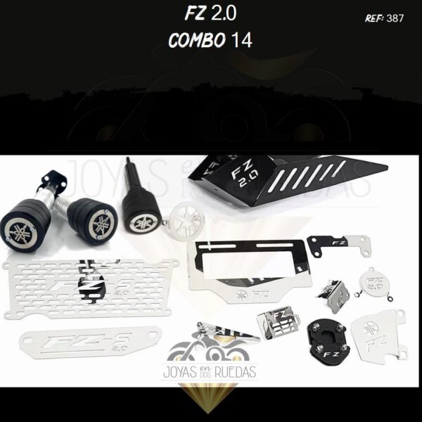 FZ 2.0 kit radiador t18 pechera quilla