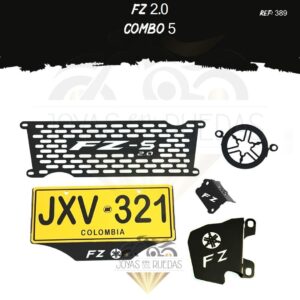 FZ 2.0 kit protector bomba delantera mordaza porta placa