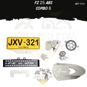 FZ 25 ABS kit mordaza protector exosto 4t acutrax p
