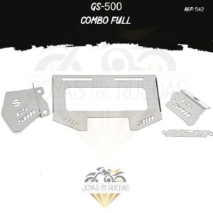 GS-500 kit mordaza Logo nombre protector bomba delantera