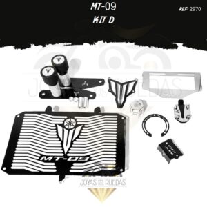 MT-09 kit sliders premium cupula TR2 lujo pata gato