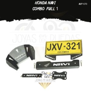 Honda Navi kit lujo cupula protector exosto 4t