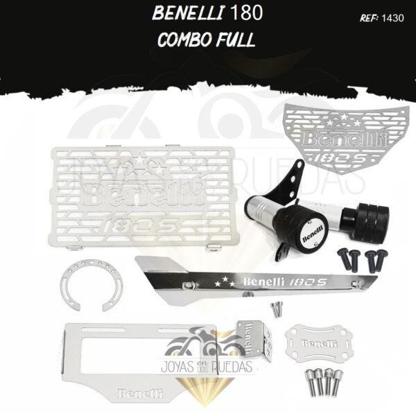 Benelli 180 kit protector radiador sliders