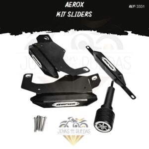 Aerox kit slider exosto Slider exosto plano sliders