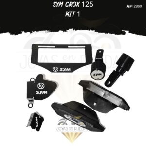 sym crox 125 kit sliders trasero slider t0 mordaza