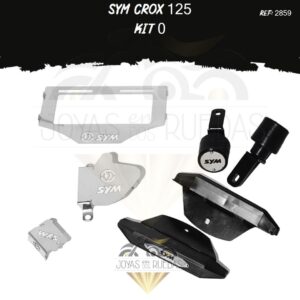 sym crox 125 kit sliders trasero slider t0 mordaza
