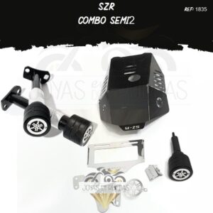 SZR kit porta placa protector bomba delantera acutrax p