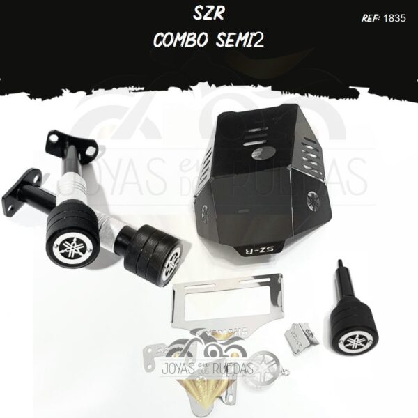 SZR kit porta placa protector bomba delantera acutrax p