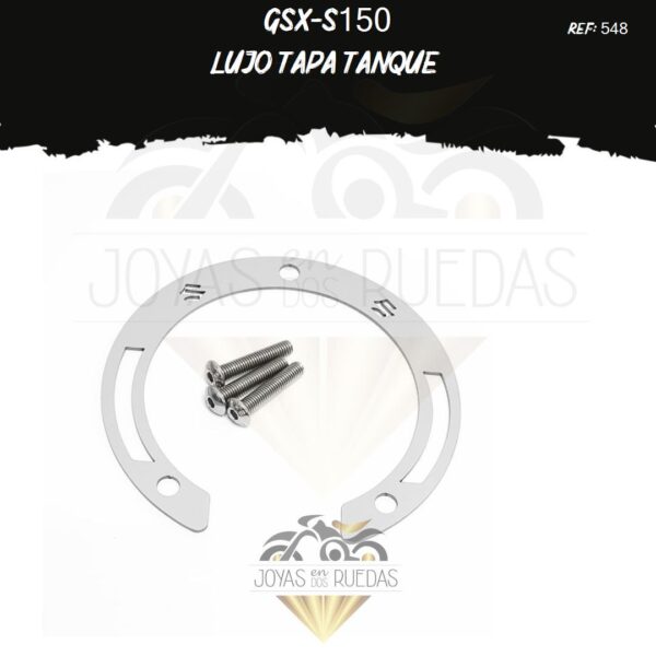 lujo GSX-S150 lujo tapa tanque