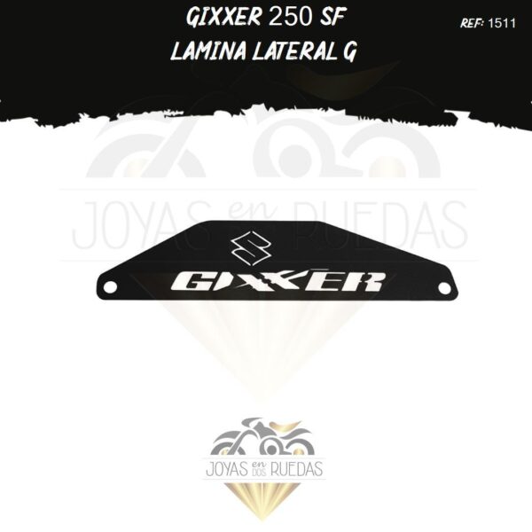 pieza Gixxer 250 sf lamina lateral g