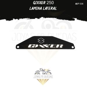 Gixxer 250 lujos lamina lateral