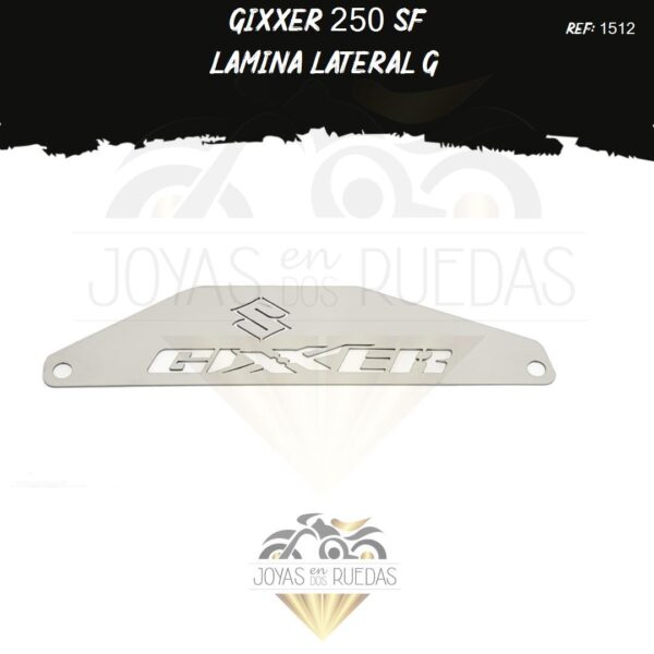 lujo Gixxer 250 sf lamina lateral g