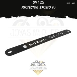 partes GN 125 protector exosto t0