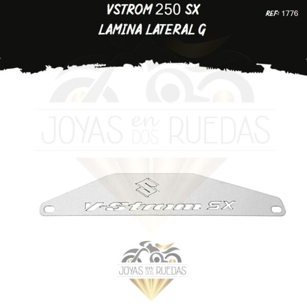 accesorio Vstrom 250 sx lamina lateral g