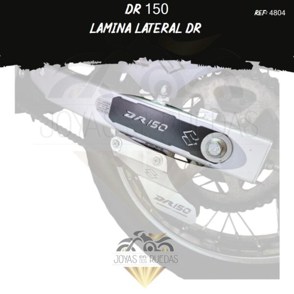 partes DR 150 lamina lateral Dr