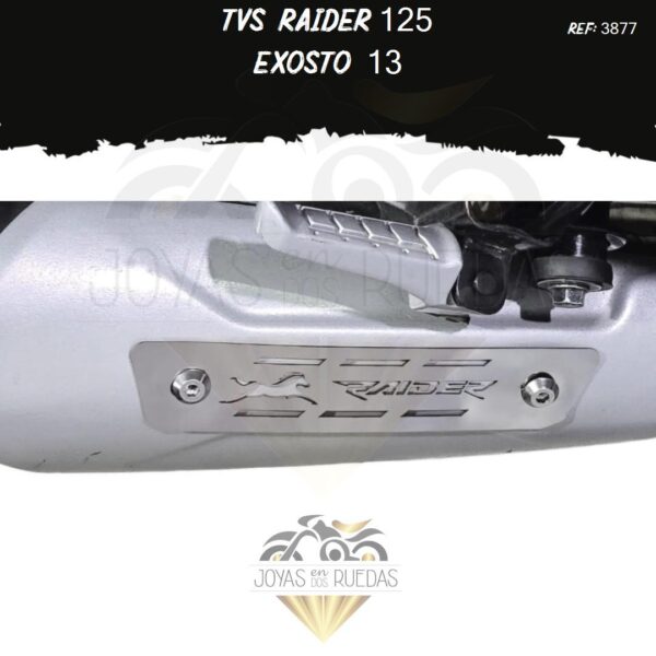 articulos TVS Raider 125 exosto