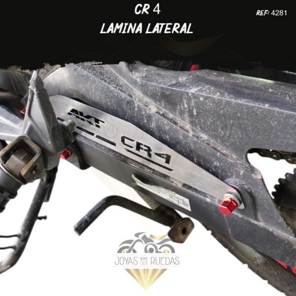motos CR 4 lamina lateral