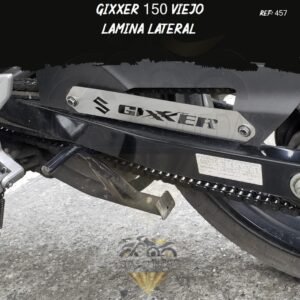 moto Gixxer 150 viejo lamina lateral