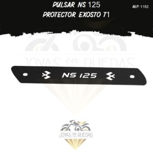 moto Pulsar ns 125 protector exosto