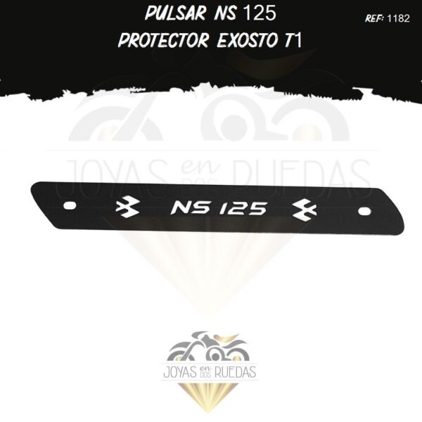 moto Pulsar ns 125 protector exosto