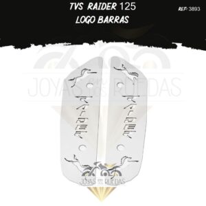 motos TVS Raider 125 logo barras