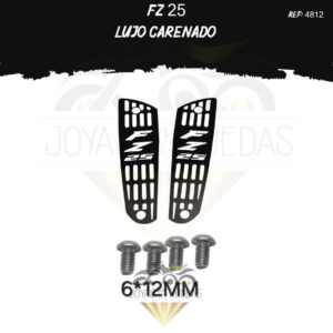 partes FZ 25 Lujo carenado