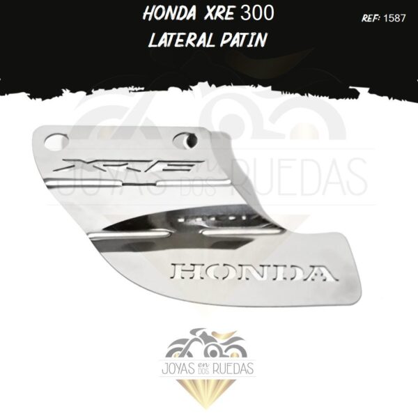Honda XRE 300 lujos lateral patin