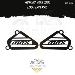 motos Victory MRX 200 logo lateral