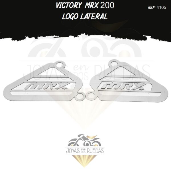 articulos Victory MRX 200 logo lateral