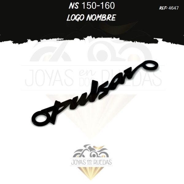 accesorio NS 150-160 Logo nombre