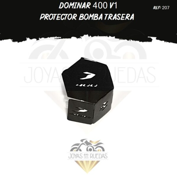 protector bomba trasera articulo Dominar 400 v1