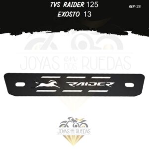 articulos TVS Raider 125 exosto