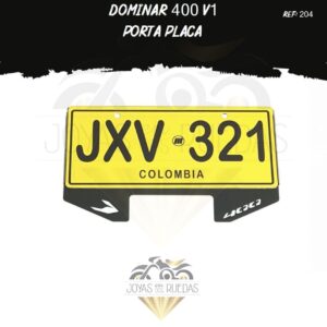 accesorios Dominar 400 v1 portaplaca