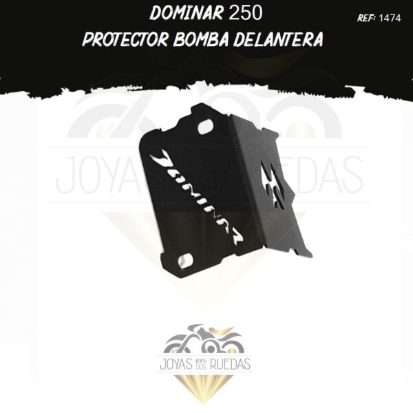 parte Dominar 250 protector bomba delantera