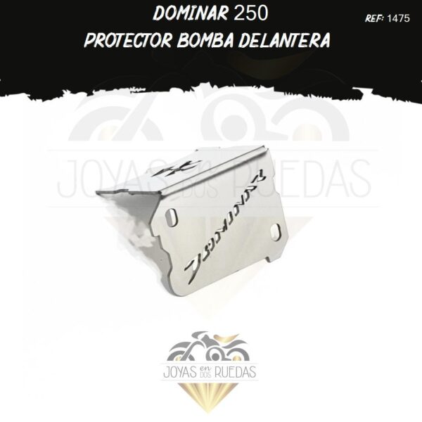 piezas Dominar 250 protector bomba delantera