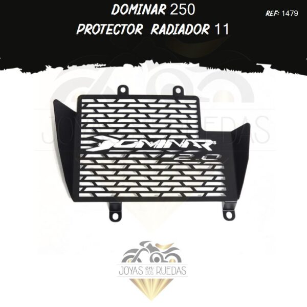 Dominar 250 lujos protector radiador