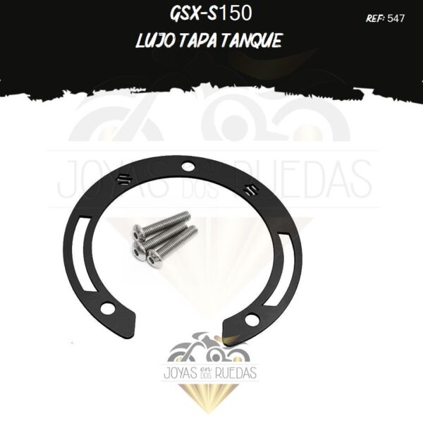 moto GSX-S150 lujo tapa tanque
