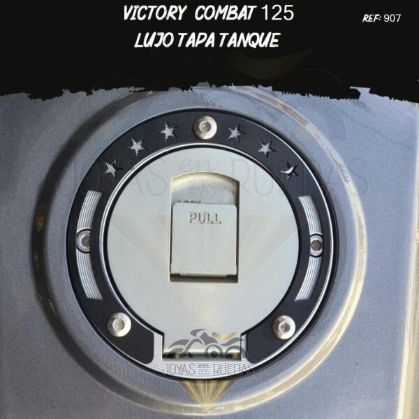 Victory combat 125 lujos lujo tapa tanque