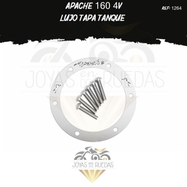 lujo Apache 160 4V lujo tapa tanque