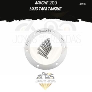 partes Apache 200 lujo tapa tanque