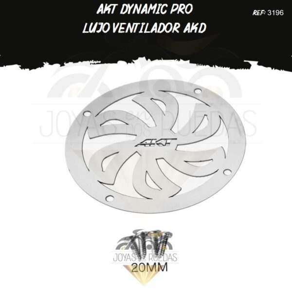 moto AKT Dynamic pro lujo ventilador akd